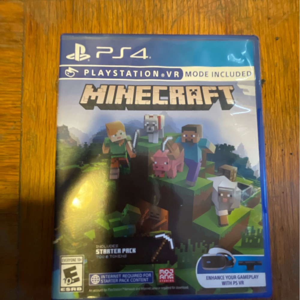 Minecraft for PS4 (Blue) - PlayStation